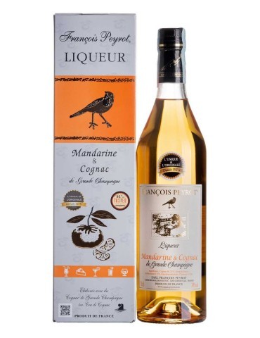 Poire Mandarine & Cognac Liqueur Peyrot - 0,70 lt.