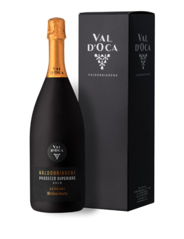 Prosecco di Valdobbiadene Val d'Oca Millesimato Etra Dry 2023 Magnum - 1,50 lt.