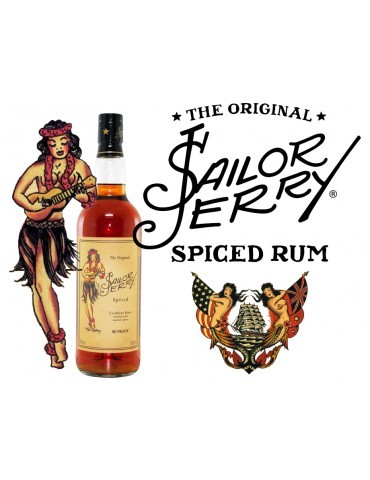 Rhum Sailor Jerry Spiced Caribbean Blended - 0,70 lt.