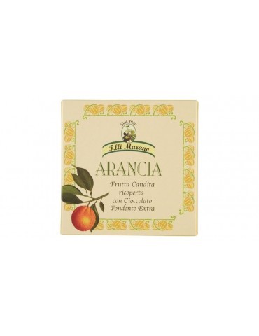 Arancia Candita Marano Ricoperto con Cioccolato Fondente 250 g.( NON DISPONIBILE )