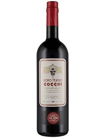 Vermouth Cocchi di Torino Amaro Dopo Teatro alle Erbe e Spezie Amare - 0,75 lt.