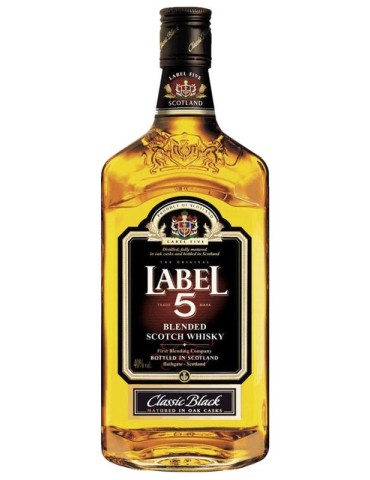 Whisky Label 5 Classic Black 3 Anni - 0,70 lt.