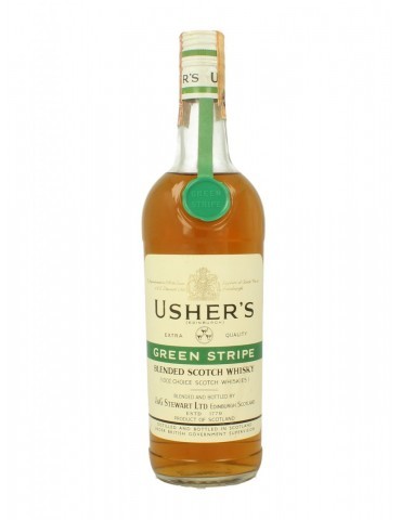 Whisky Usher's Green Stripe Blended J&G. Stewart - 0,75 lt. ( NON DISPONIBILE )