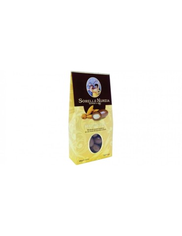 Sorelle Nurzia Mandorla Tostata Ricoperti di Cioccolato Fondente 150 g. ( NON DISPONIBILE )