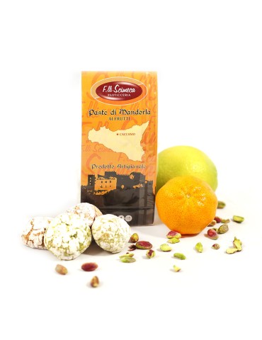 Paste di Mandorle ai Frutti Fratelli Scimeca Busta 150 g ( NON DISPONIBILE )
