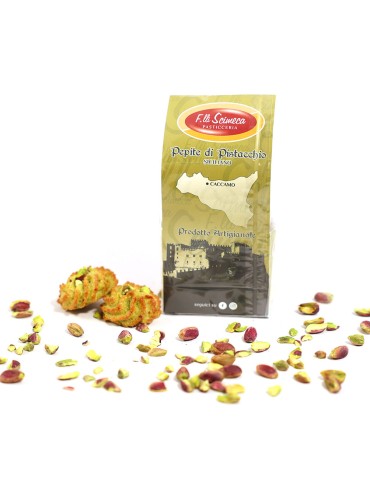 Paste di Mandorle Pepite di Pistacchio Fratelli Scimeca Busta 150 g  ( NON DISPONIBILE )