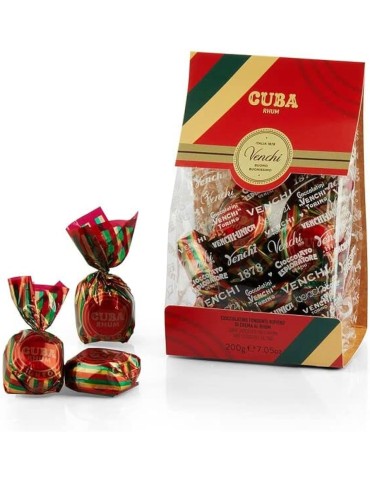 Sacchetto Cuba Rhum Venchi 200 g. ( NON DISPONIBILE )