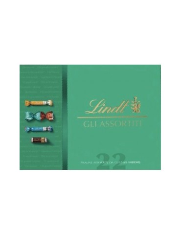 Scatola Cioccolatini Lindt Gli Assortiti 22 Praline - 220 g.( NON DISPONIBILE )