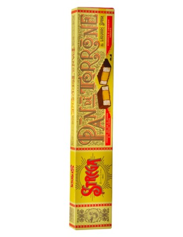 Torrone Strega Alberti Pan di Torrone - Pan di Spagna al Rhum Ricoperto di Cioccolato Fondente - 150 g  ( NON...