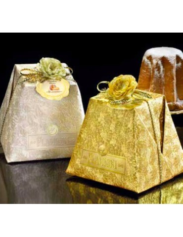Pandoro Flamigni Classico Incarto a Mano Linea Oro - 1 Kg. ( NON DISPONIBILE )