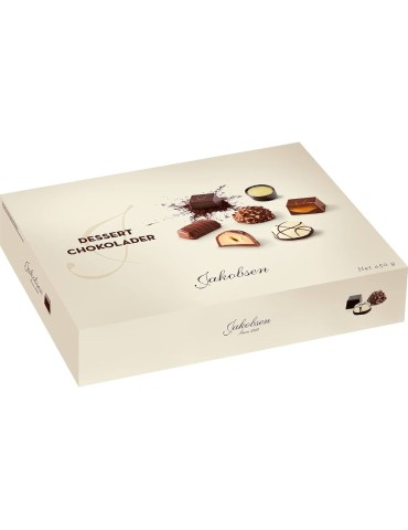 Scatola Cioccolatini Jakobsen Praline Dessert Assortiti - 300 g.( NON DISPONIBILE )