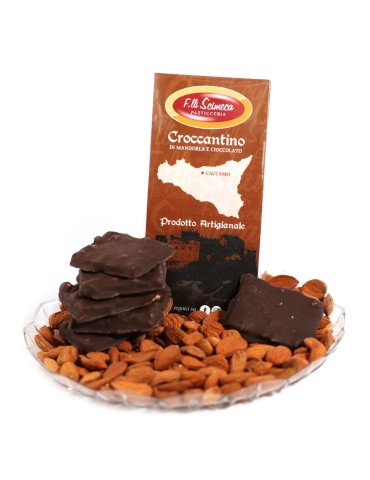 Croccantini Mandorle e Cioccolato Fratelli Scimeca Busta 100 g  ( NON DISPONIBILE )