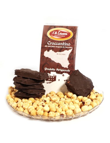 Croccantini Nocciole e Cioccolato Fratelli Scimeca Busta 100 g  ( NON DISPONIBILE )