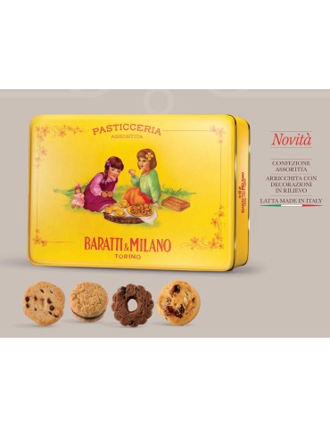 Scatola Pasticceria Baratti e Milano Assortita Latta - 260 g. ( NON DISPONIBILE )