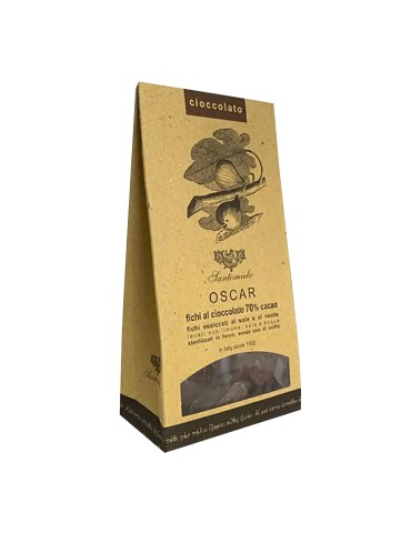 Fichi Santomiele Oscar Fichi al Cioccolato 70% - 100 g. ( NON DISPONIBILE )