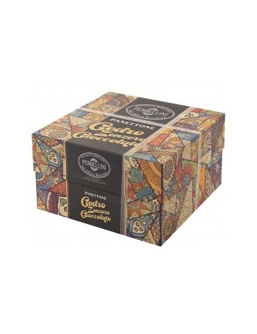 Panettone Perbellini Cedro Zenzero Cioccolato Scatola - 850 g  ( NON DISPONIBILE )