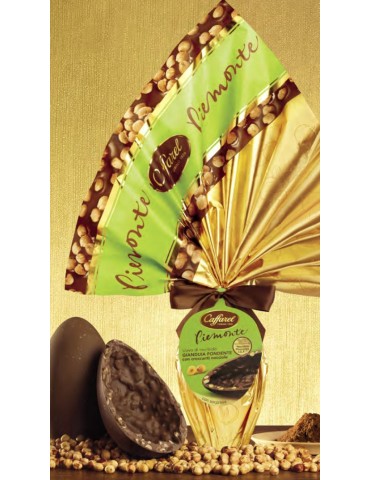 Uovo Caffarel Piemonte Fondente Nocciolato (Senza Glutine) - 380g  ( NON DISPONIBILE )