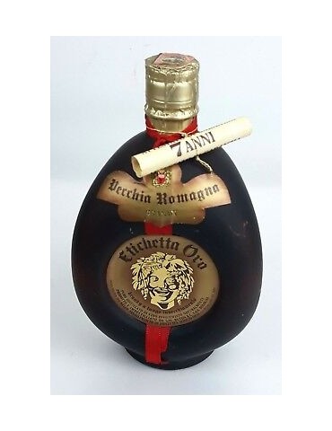 Brandy Vecchia Romagna Et. Oro 7 Anni - 0,75 lt.