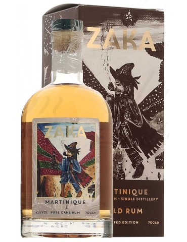 Rhum Zaka Martinique Edizione Limitata  - 0,70 lt. ( NON DISPONIBILE )