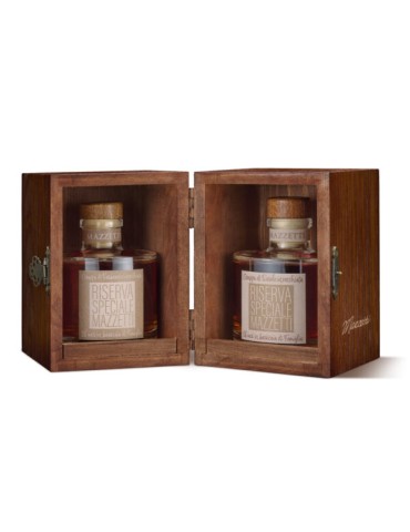 Grappa Mazzetti Barolo e Barbaresco Riserva Confezione Cassetta Legno - 0,40 lt.  ( NON DISPONIBILE )