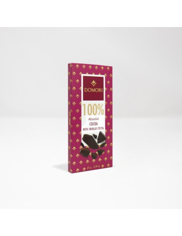 Tavoletta Domori 100% Cacao Assolluto Criollo - 65 gr. ( NON DISPONIBILE )