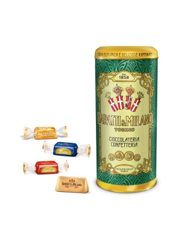Latta Storica Baratti e Milano Praline di Cioccolato Assortinte - 300 g. ( NON DISPONIBILE )