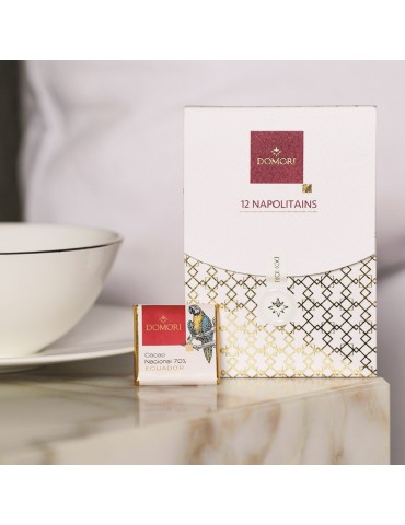 Kit Degustazione 12 Napolitains Domori - 55 gr.