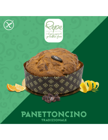 Panettone Pepe Tradizionale Senza Glutine - 650 g.  ( NON DISPONIBILE )
