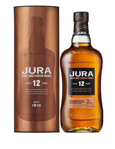 Whisky Jura 12 Anni Matured in Ex-Bourbon - Sherry Cask - 0,70 lt.