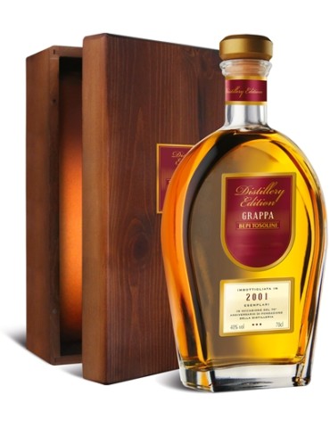 Grappa Tosolini Ex- Porto Distillery Edition Cassetta Legno - 0,70 lt.