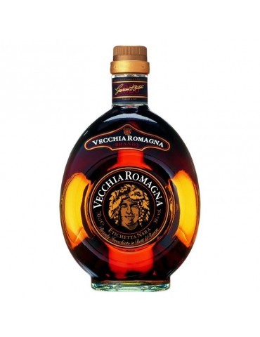 Brandy Vecchia Romagna Et. Nera - 1,0 lt.