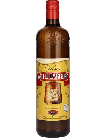 Cachaça Velho Barreiro - 1,0 lt.