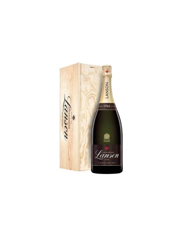 Champagne Lanson Le Black Label Magnum Cassetta Legno - 1,50 lt