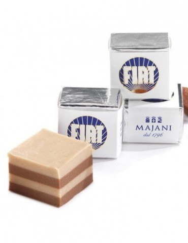 Cremini alle Nocciole e Mandorle Fiat Majani 4 Dadi - 41 g. ( NON DISPONIBILE )