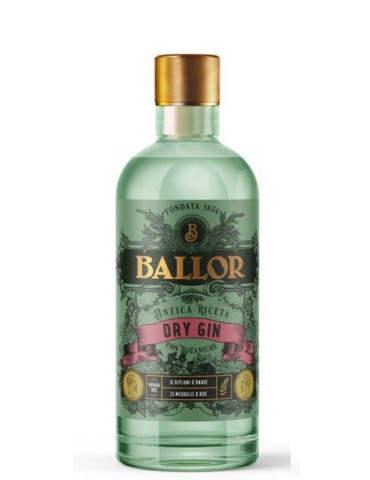Gin Ballor Bonollo Dry Gin - 0,70 lt. ( NON DISPONIBILE 9