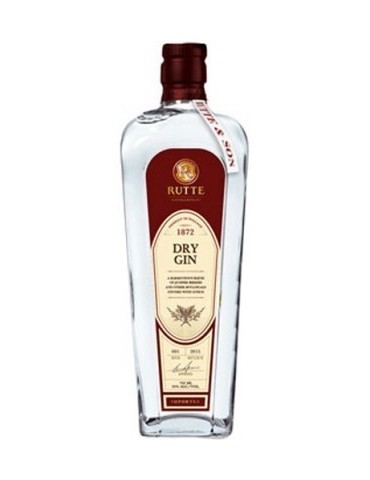 Gin Rutte Dry - 0,70 lt.