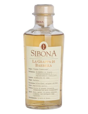 Grappa Sibona Barbera Barrique - 0,50 lt. ( NON DISPONIBILE )