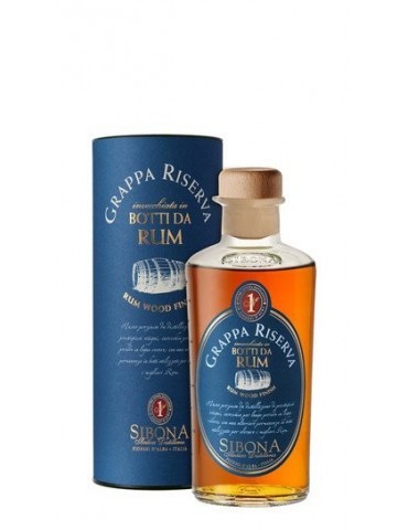 Grappa Sibona Botti da Rum - 0,50 lt. ( NON DISPONIBILE )