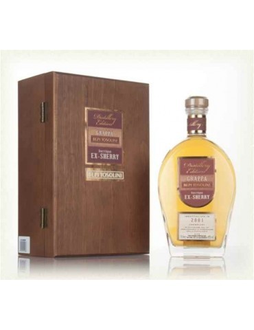 Grappa Tosolini Ex-Sherry Distillery Edition Cassetta Legno - 0,70 lt. ( NON DISPONIBILE )